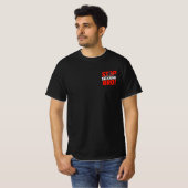 Stop Talking Bro – Bold Attitude T-Shirt Tri-Blend (Voorkant volledig)