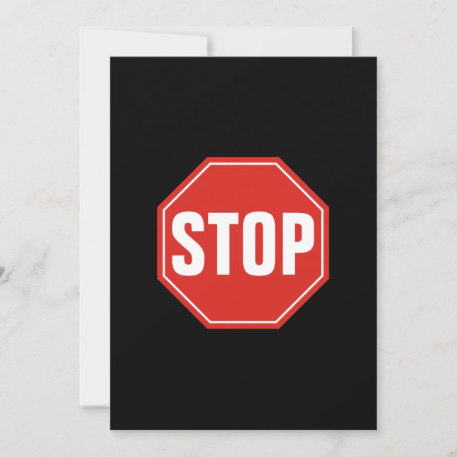 STOP-teken (Voorkant)