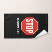 STOP-teken Bad Handdoek (Handdoek)