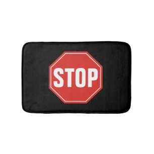 STOP-teken Badmat