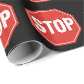 STOP-teken Cadeaupapier (Rol Hoek)