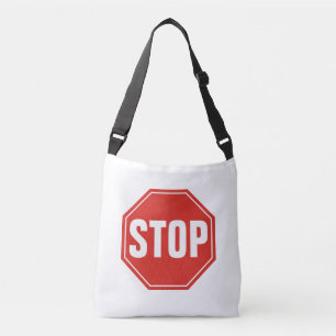 STOP-teken Crossbody Tas