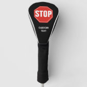 STOP-teken Golfheadcover (Voorkant)