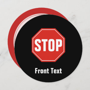 STOP-teken Kaart