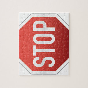 STOP-teken Legpuzzel