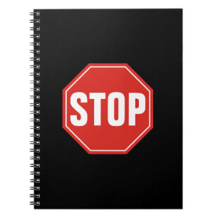 STOP-teken Notitieboek