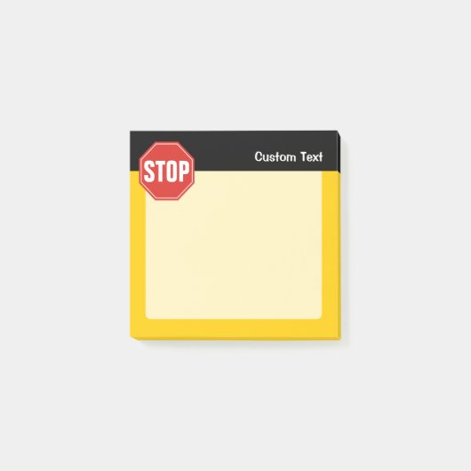 STOP-teken Post-it® Notes (Voorkant)