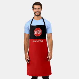 STOP-teken Schort