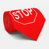 STOP-teken - Stropdas (Opgerold)