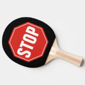 STOP-teken Tafeltennisbatje (Zijkant)