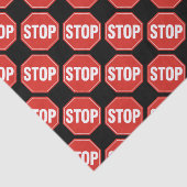 STOP-teken Tissuepapier (Detail)