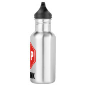 STOP-teken Waterfles (Rechts)