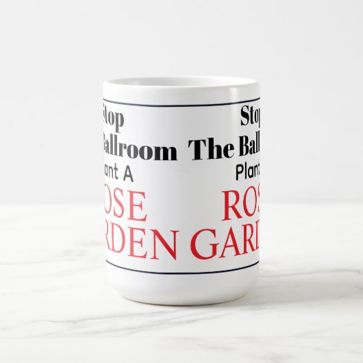 Stop The Ballroom  Koffiemok (Center)