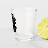 Stop Thinking, Start Drinking Shot Glas (Rechts)