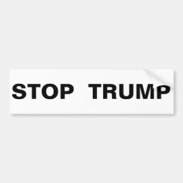 STOP TRUMP BUMPERSTICKER