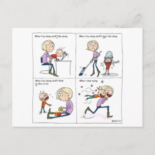 Stop Trying Briefkaart