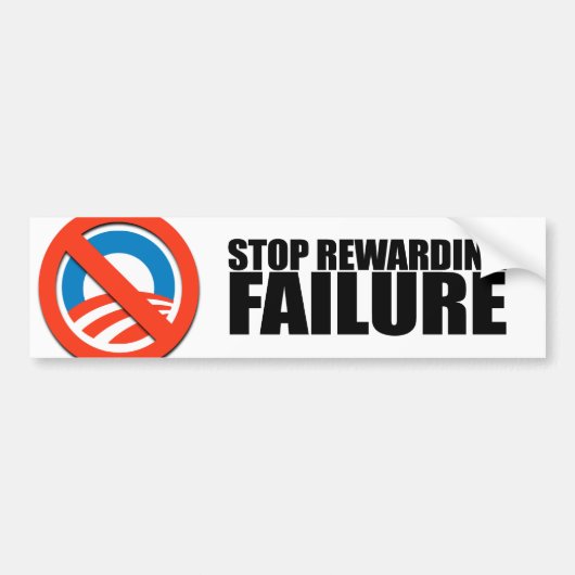 STOP VAN MISLUKKING VAN BEWUSTMAKING BUMPERSTICKER (Voorkant)