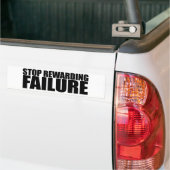 STOP VAN MISLUKKING VAN BEWUSTMAKING BUMPERSTICKER (Op Truck)