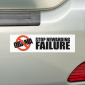STOP VAN MISLUKKING VAN BEWUSTMAKING BUMPERSTICKER (Op auto)