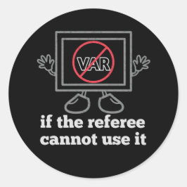 Stop var Sticker