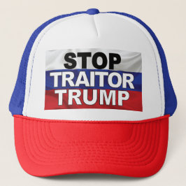 Stop Verrader Trump Trucker Hat Trucker Pet