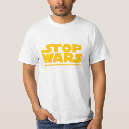Stop Wars Parodie Logo T-shirt