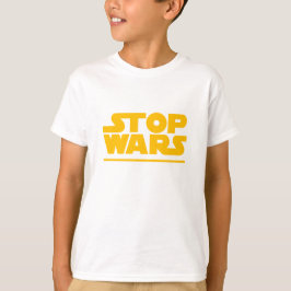 Stop Wars Parodie Logo T-shirt