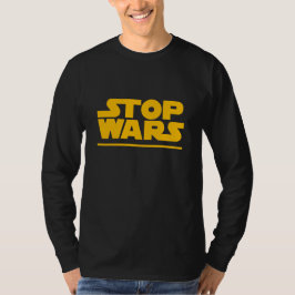 Stop Wars Parodie Logo T-shirt