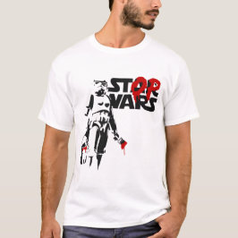Stop Wars Parodie Logo T-shirt
