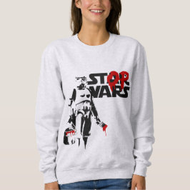 Stop Wars Parodie Logo Trui