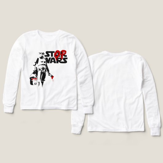 Stop Wars Parody Logo (Motif Recto et Verso)