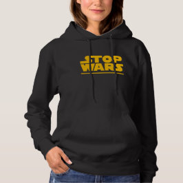 Stop Wars Parody Logo Hoodie