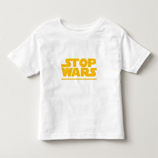 Stop Wars Parody Logo Kinder Shirts (Voorkant)