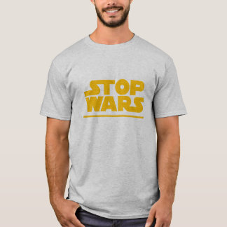 Stop Wars Parody Logo T-Shirt