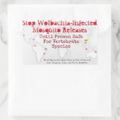 Stop Wolbachia Stickers par RoseWrites (Sac)