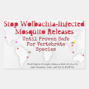 Stop Wolbachia Stickers par RoseWrites
