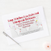 Stop Wolbachia Stickers par RoseWrites (Enveloppe)