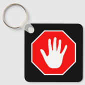 Stopbord Sleutelhanger (Voorkant)
