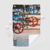 Stopcock in Schiffbau, Zürich Golfhanddoek (Insitu)