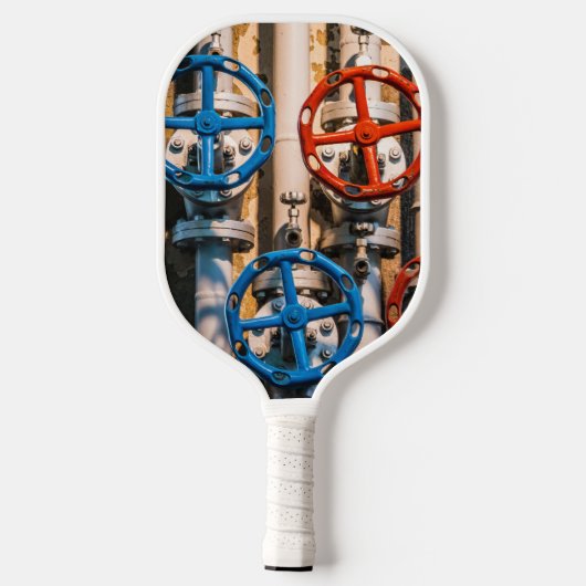 Stopcock in Schiffbau, Zürich Pickleball Paddle (Achterkant)