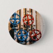 Stopcock in Schiffbau, Zürich Ronde Button 5,7 Cm (Voorkant)