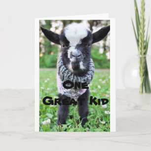 STOPEN OP *12th** BIRTHDAY NAAR ÉÉN GROOT "KIND" Kaart