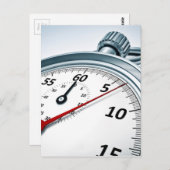 stophorloge briefkaart (Voorkant / Achterkant)