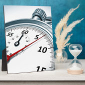 stophorloge fotoplaat (Zijkant)