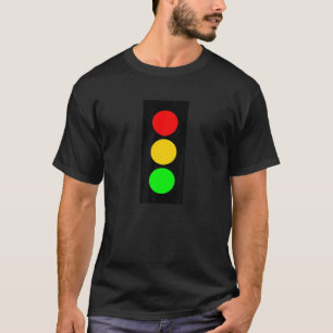 stoplicht verkeerssignaal stoplichten t-shirt