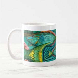 Stoplight Parrotfish Graphic Koffiemok