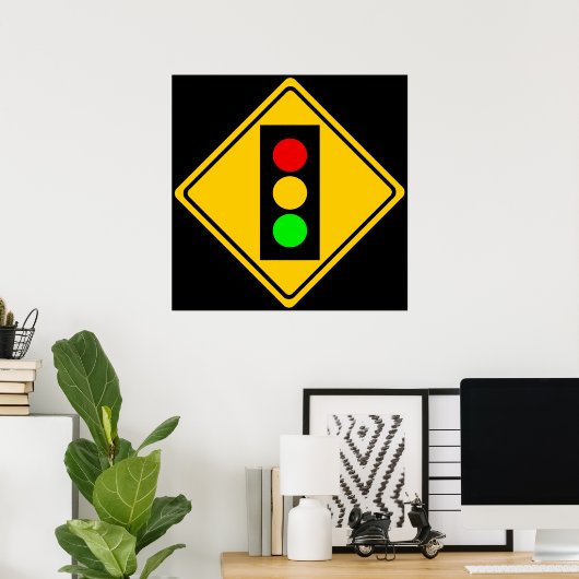Stoplight Poster (Thuiskantoor)
