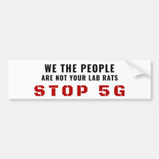 Stoppen 5G Bumpersticker