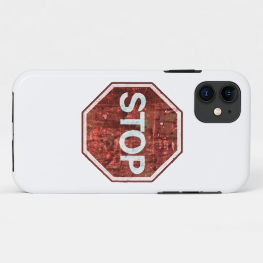 Stoppen Case-Mate iPhone Case (Achterkant (horizontaal))