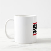 Stoppen met draaien koffiemok (Links)